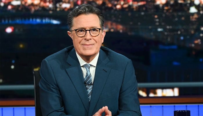 Stephen Colbert evaluates the situation with his program with Jimmy Kimmel