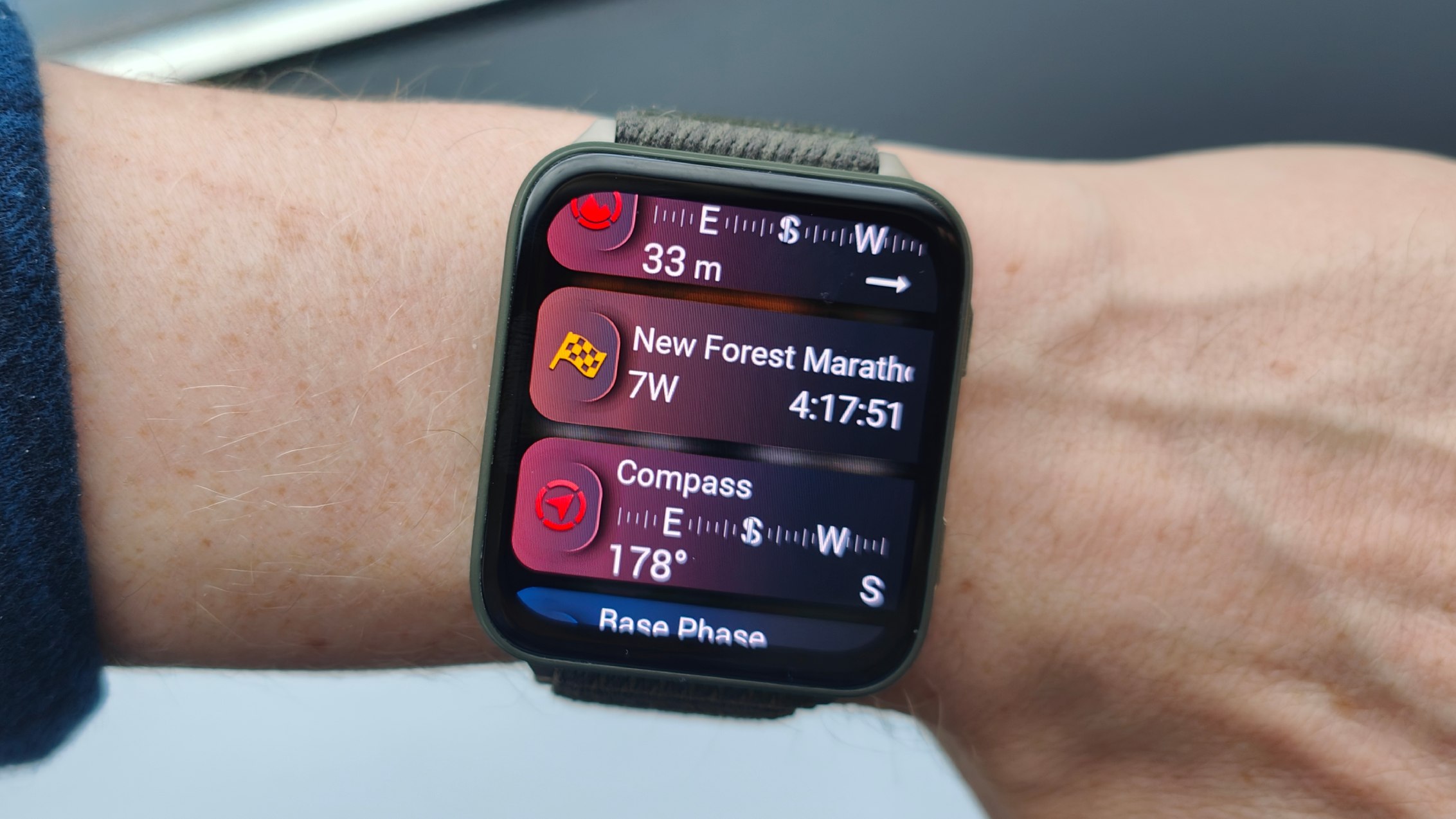 Main running look at Garmin Venu X1
