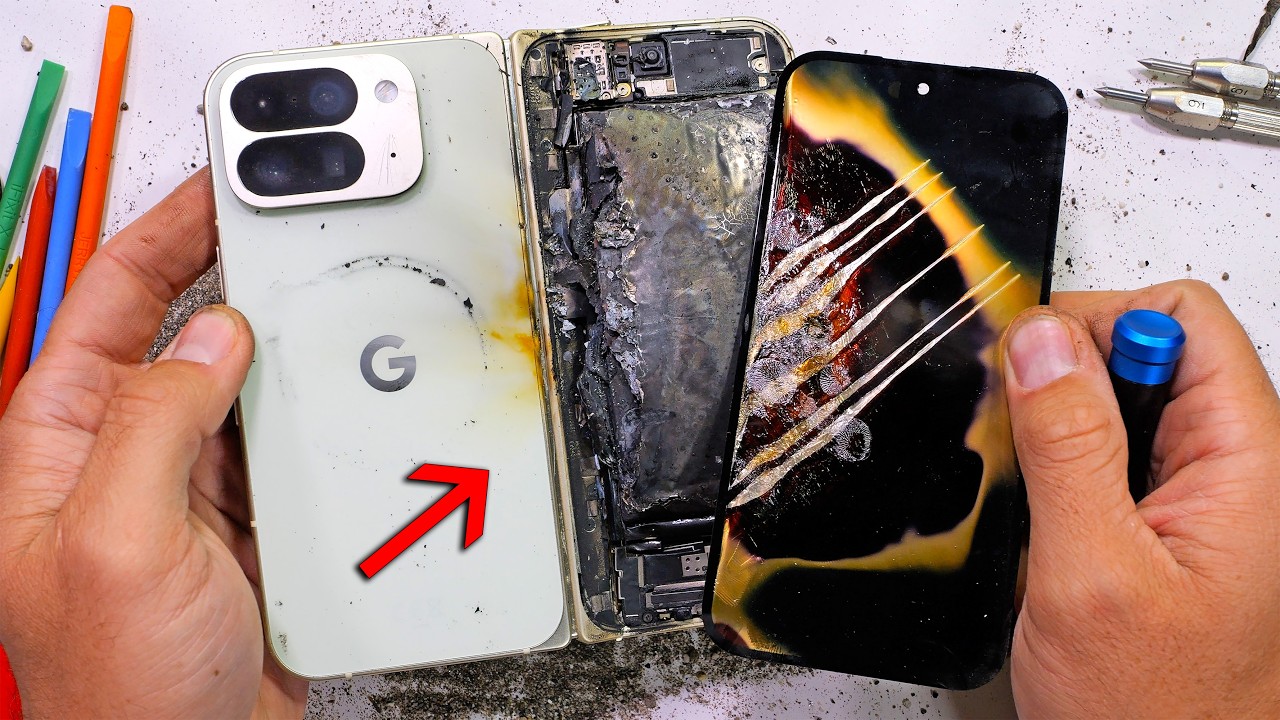 MY PIXEL 10 PRO FOLD EXPLODED – CAUGHT LIVE ON CAMERA! - YouTube