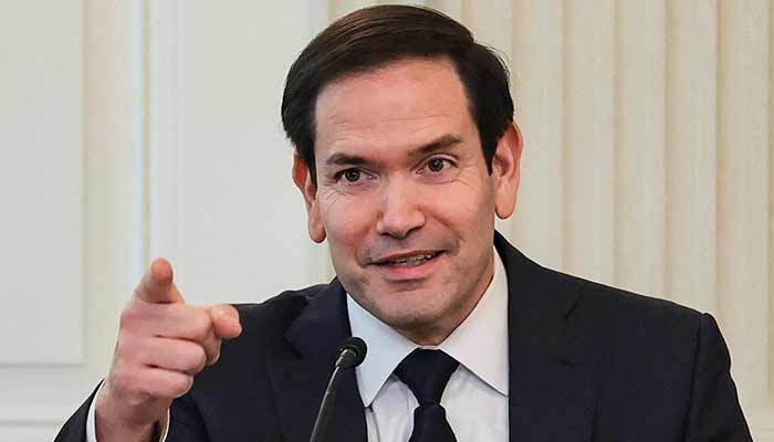 U.S. Secretary of State Marco Rubio gestures as he speaks during a roundtable discussion at the White House in Washington, DC, the United States, October 8, 2025. – Reuters