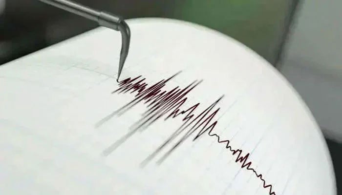 The representative image of a Richter scale that measures an earthquake. — Open/Archive