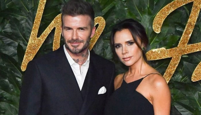 Victoria Beckham reacts to the viral clip of the series David Beckhams Netflix