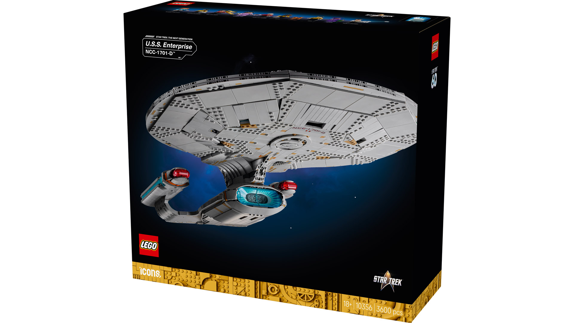 Lego Star Trek USS Enterprise NCC-12201-D Icons