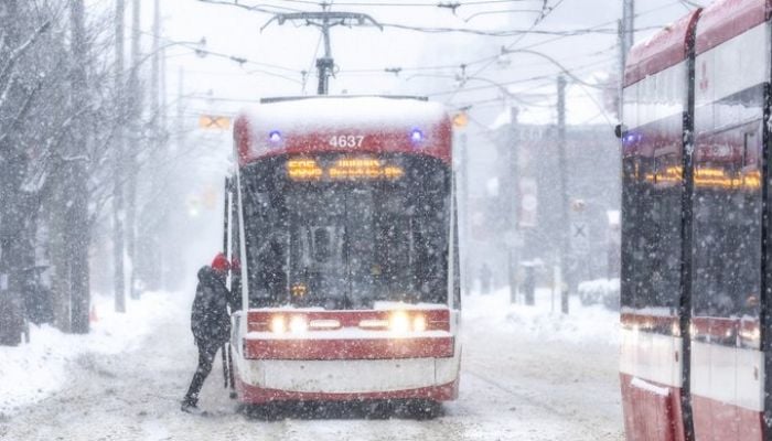 Record-breaking snowfall covers Toronto, breaking decades-old records