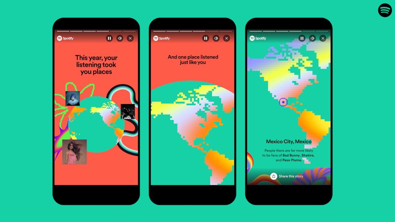 Spotify Wrapped 2023 Sound Town Feature