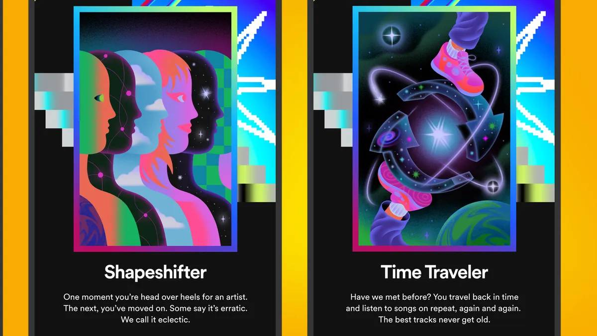 Spotify Wrapped Me in 2023 Feature