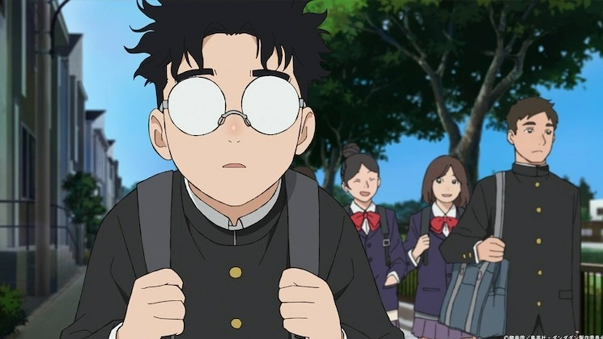 Okarun seems worried in Dandadan