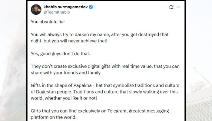 McGregor vs Khabib: UFC legends revive dispute with explosive blows