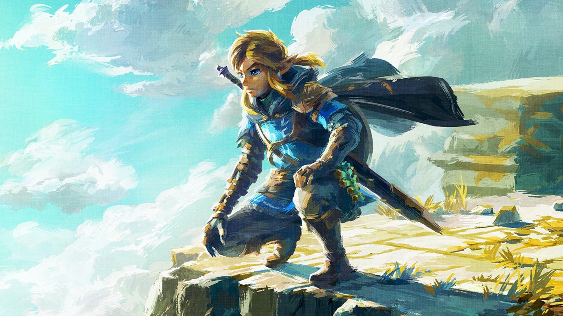 Key art for The Legend of Zelda: Tears of the Kingdom