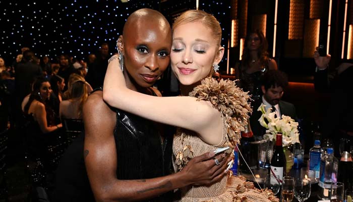 Ariana Grande and Cynthia Erivo delight fans during 'Wicked' press tour