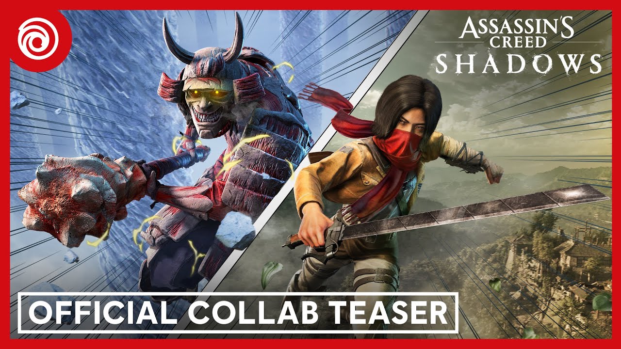 Assassin's Creed Shadows x Attack on Titan | Official collaboration trailer - YouTube