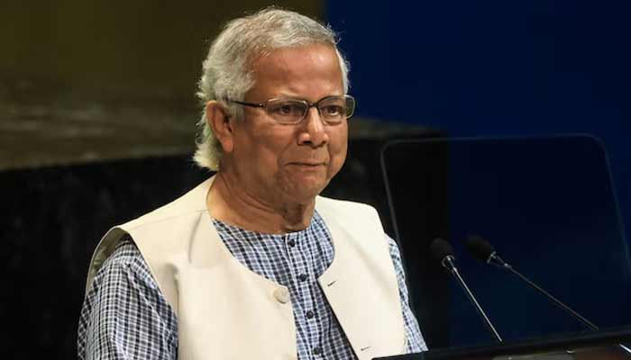 Senior Advisor to the Interim Government of Bangladesh, Muhammad Yunus, addresses the 80th United Nations General Assembly (UNGA), at UN Headquarters in New York, United States.— Reuters