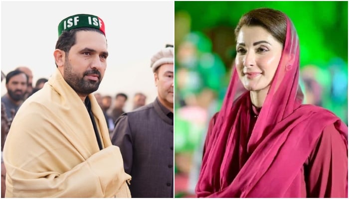 A collage showing KP CM Sohail Afridi (left) and Punjab CM Maryam Nawaz. — Facebook@ImMuhammadSohailAfridi/TheMaryamNSharif/File