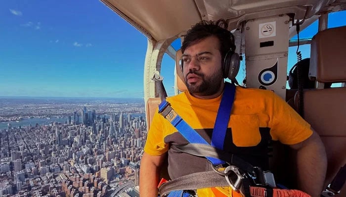 YouTuber Saadur Rehman alias Ducky Bhai in an undated photo. —Facebook/@duckybhaivlogs