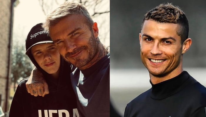 David Beckham is the youngest son of David Beckham and Victoria Beckham.