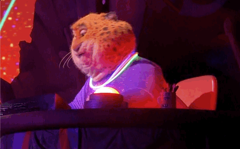Zootopia Benjamin Clawhauser Animatronic