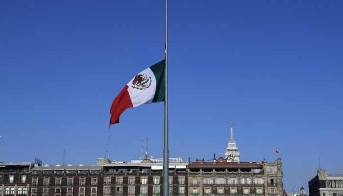 A Mexican flag flies in this undated photo. —AFP