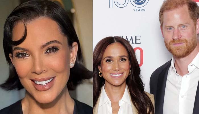 Kris Jenner posts iconic birthday photo with Prince Harry and Meghan Markle