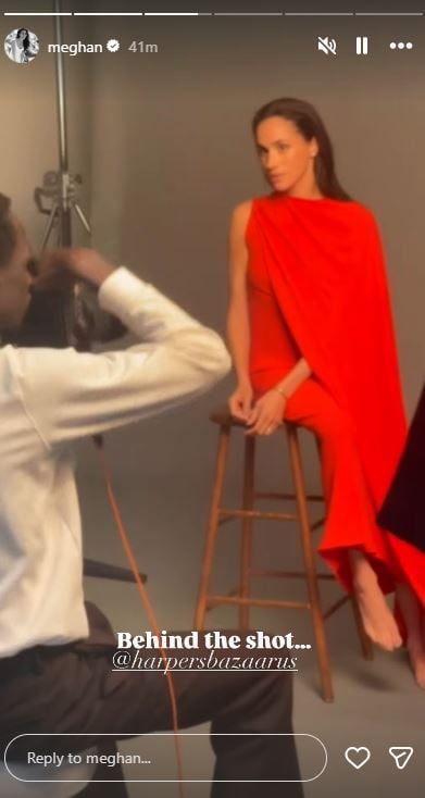 Meghan Markle previews BTS photos in new interview