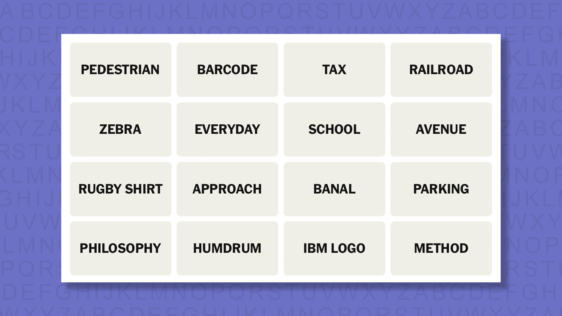 NYT Connections Tips for the 889 game on a purple background