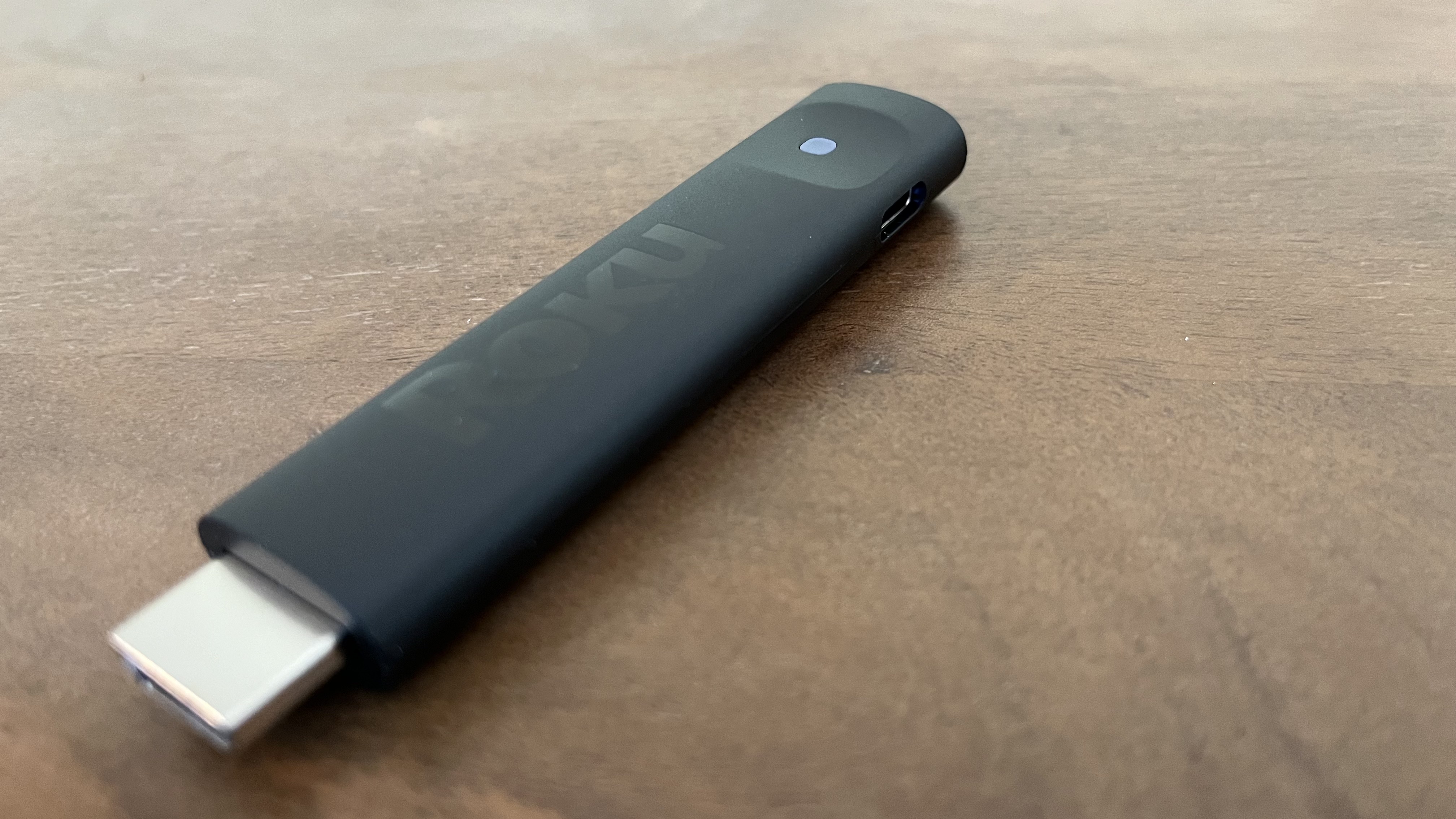 Roku Streaming Stick Plus on the table