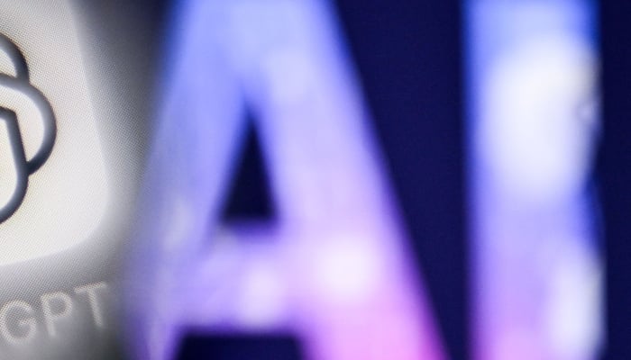 This photograph, taken in Frankfurt am Main, western Germany, on September 1, 2025, shows the letters AI for Artificial Intelligence on a laptop screen. —AFP