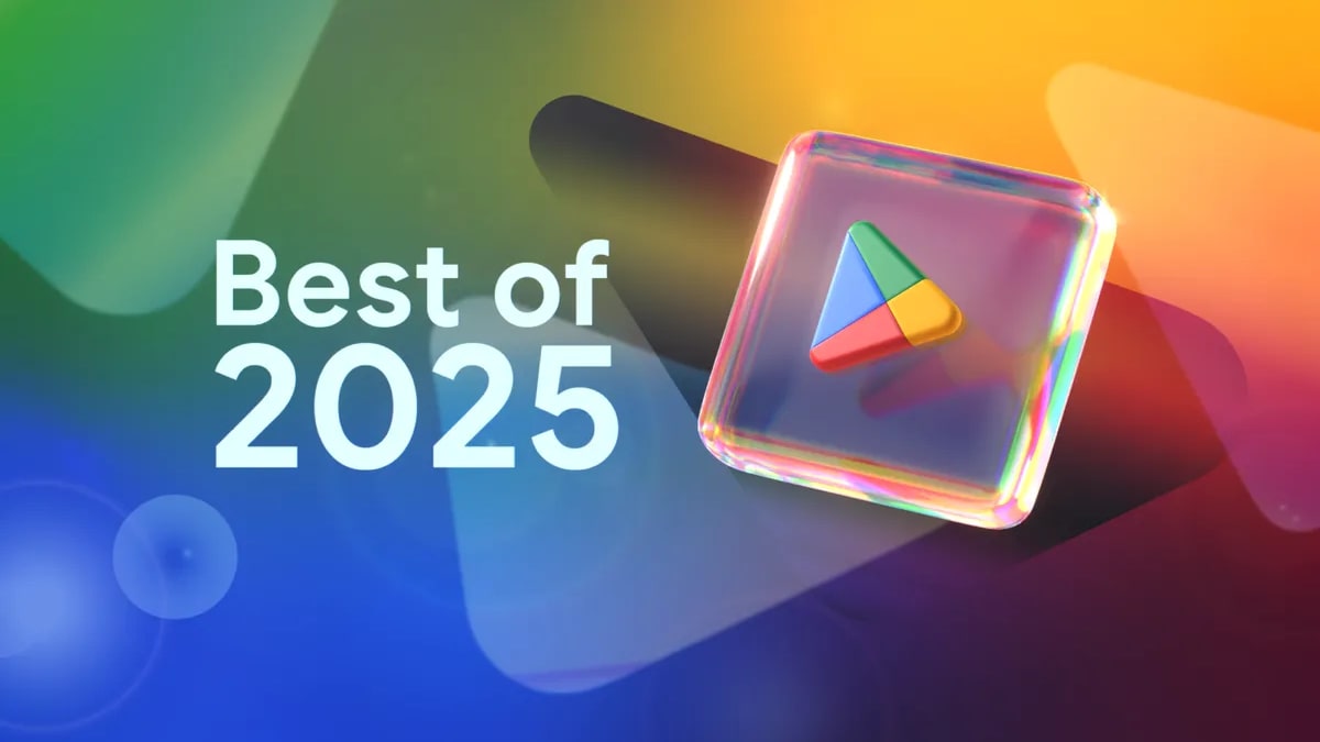 The Google Play Store Best of 2025 awards.