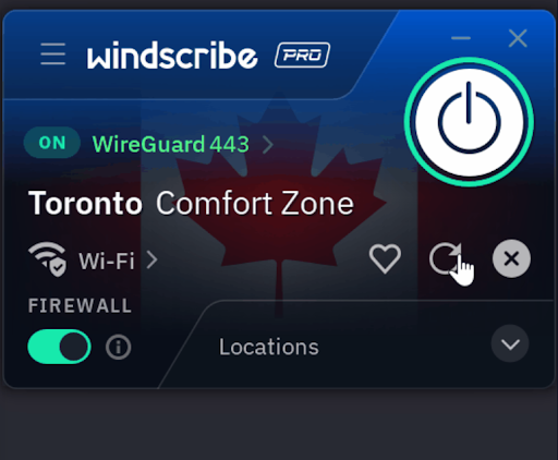Windscribe IP Rotation Feature in VPN App