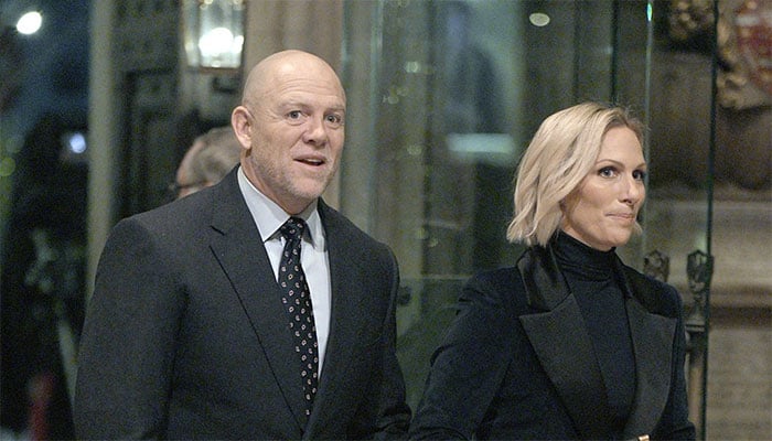 Zara and Mike Tindall