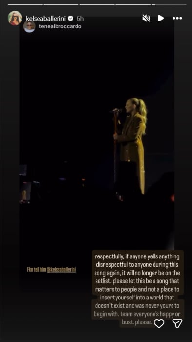 Kelsea Ballerini defends ex Morgan Evans against fans who throw insults