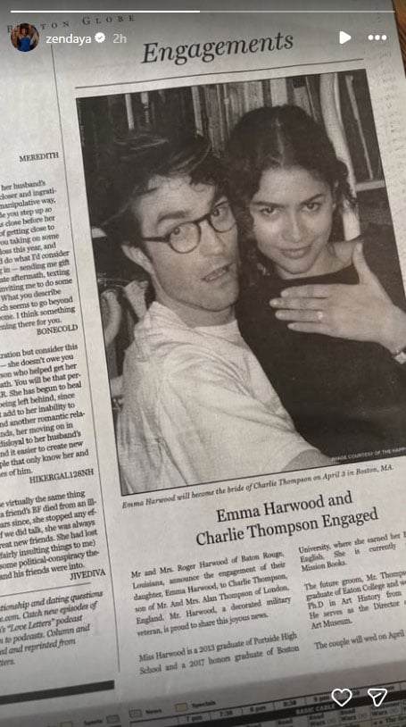 Zendaya's formal invitation surprises fans: that's not Tom Holland