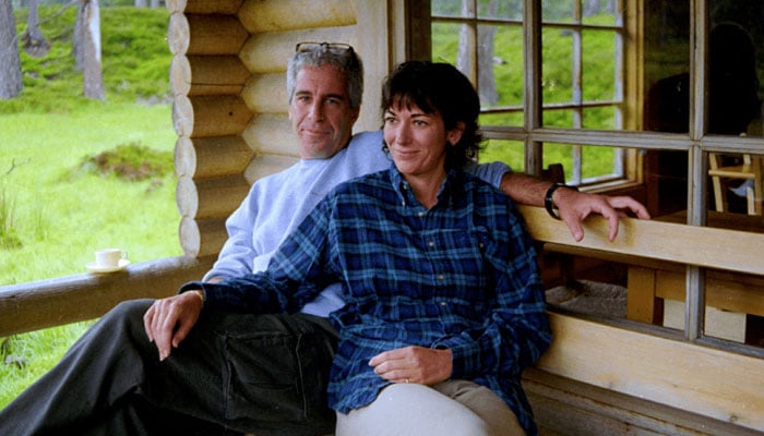 Ghislaine Maxwell and Jeffrey Epstein appear in this image released by the Department of Justice in Washington, DC, U.S., on December 19, 2025. – Reuters