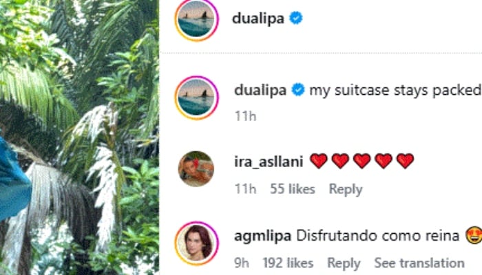 Dua Lipa enjoys a beach vacation after an emotional concert in Mexico City