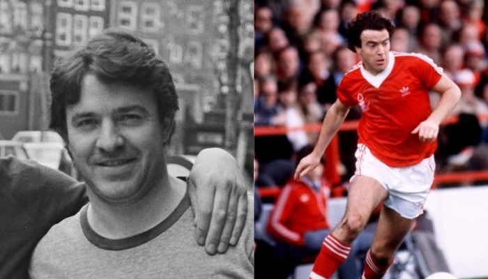 Nottingham Forest legend John Robertson dies aged 72, cause of death not revealed