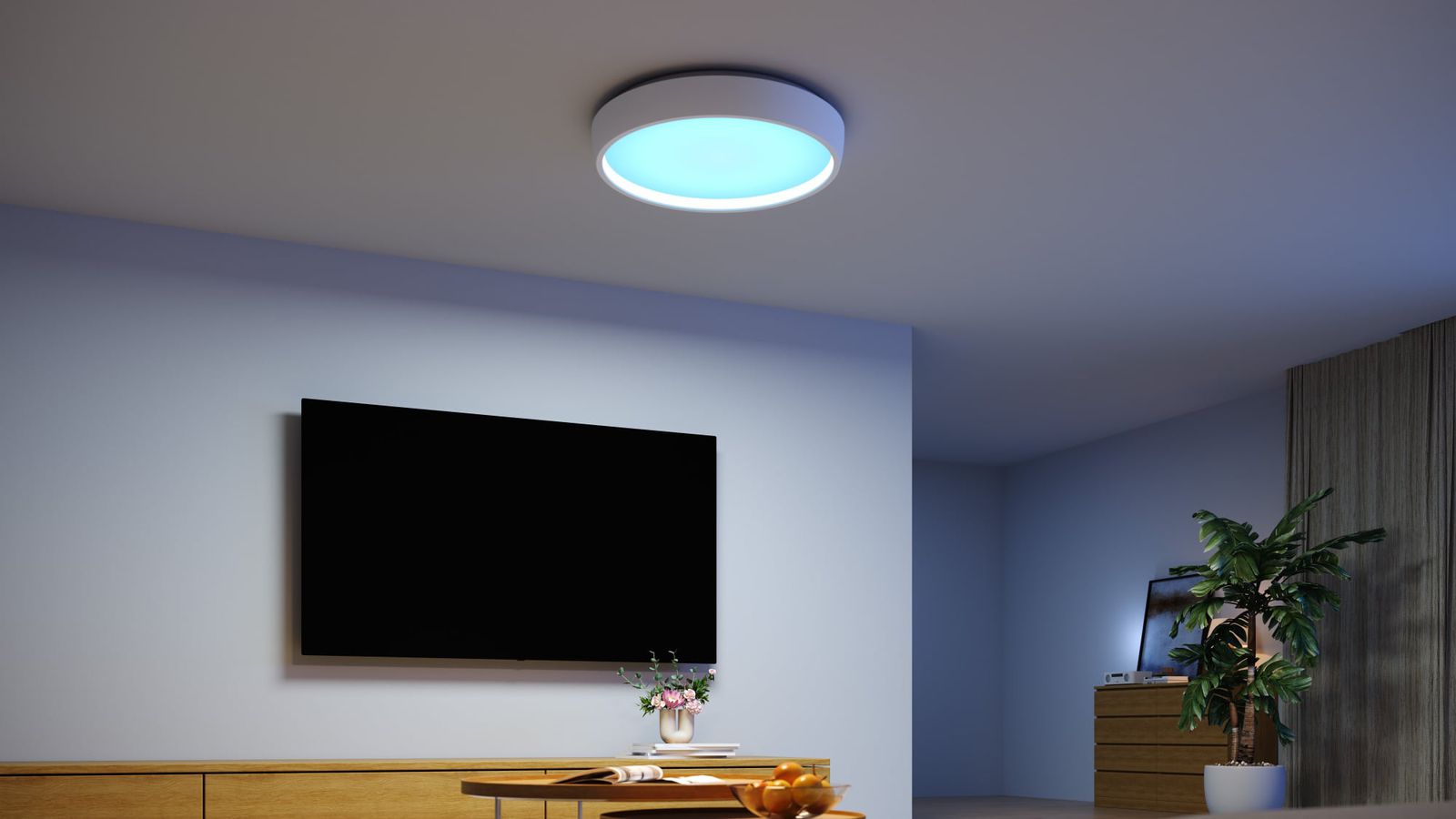 The new Govee Sky ceiling light imitates the effect of a real skylight