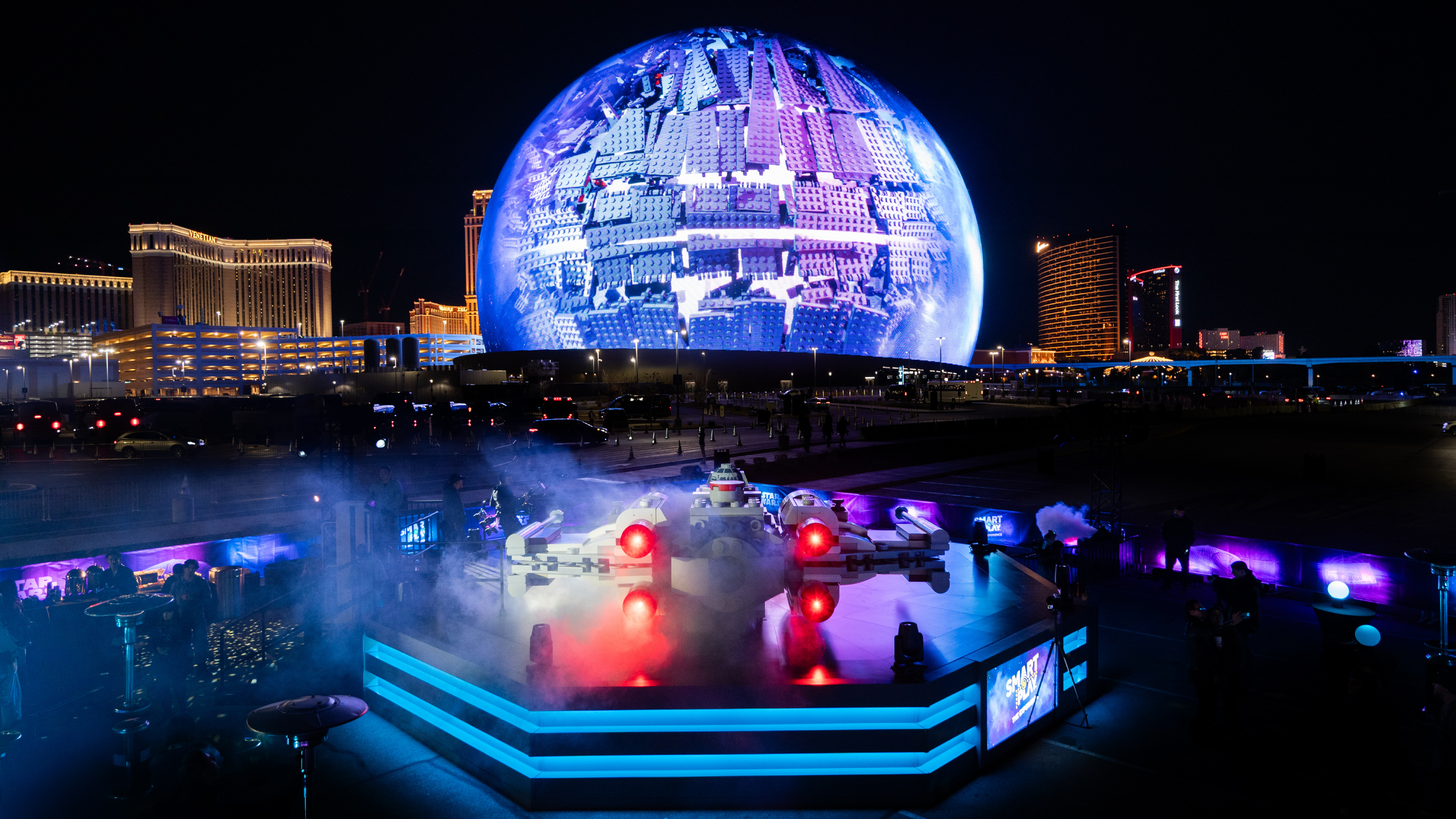 Lego Star Wars Sphere Experience at CES 2026