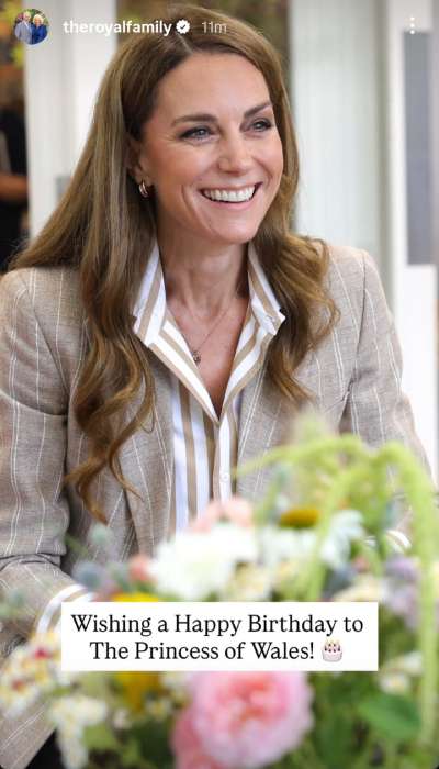 King Charles and Queen Camilla wish Princess Kate a happy birthday