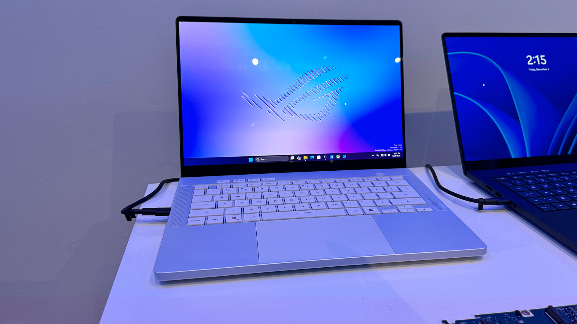 An Asus computer on display at CES 2026
