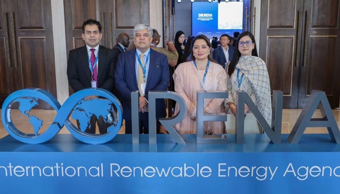 Climate Change Coordinator Romina Khurshid Alam pictured at the 16th IRENA Assembly in Abu Dhabi. — Reporter