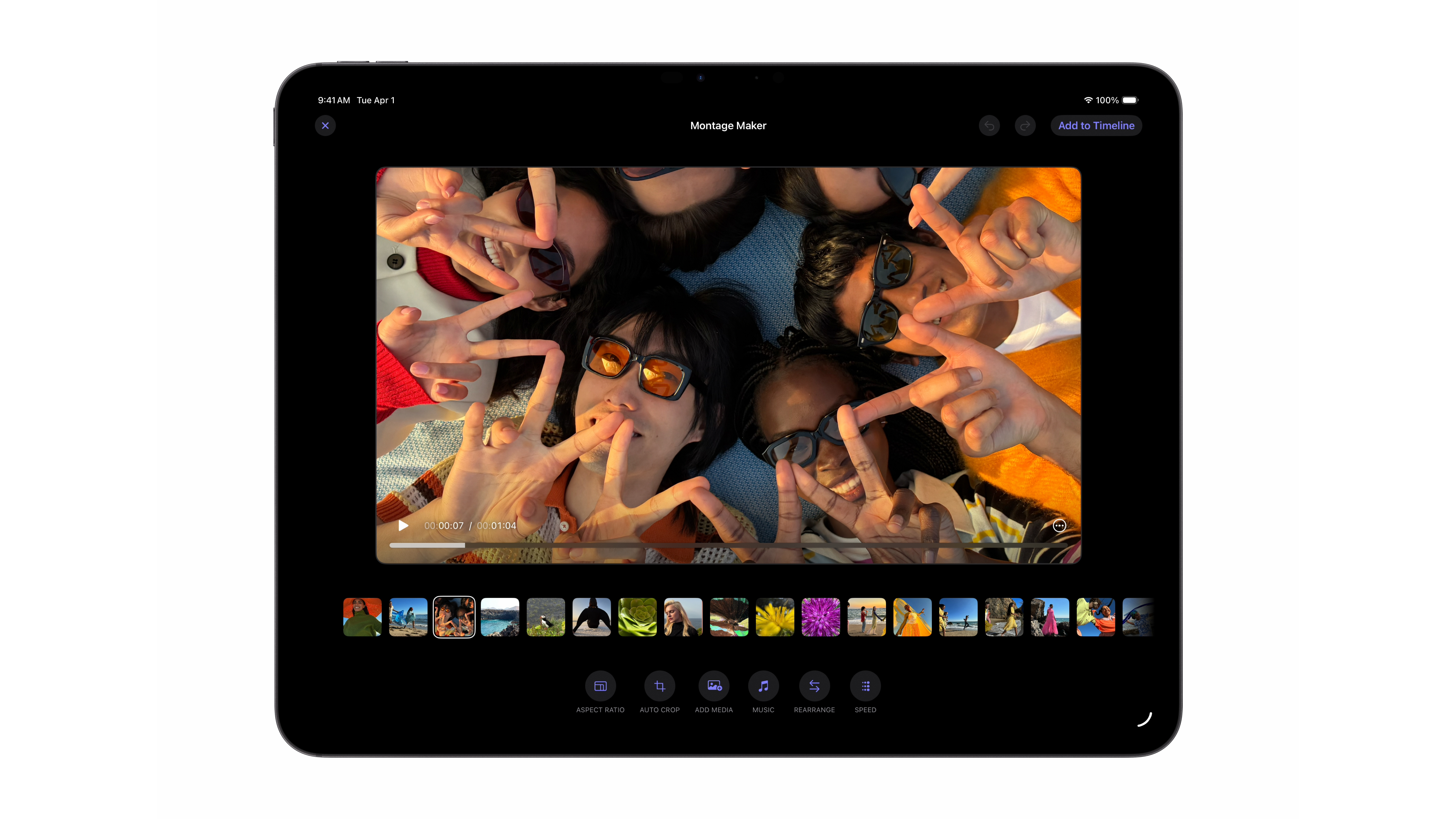 Apple Creator Studio, Final Cut Pro, montage creator