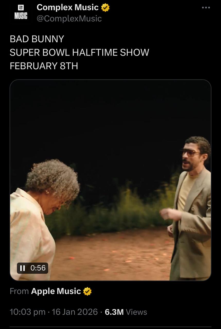 Bad Bunny Takes Halftime Spotlight After Kendrick Lamars' Viral Set