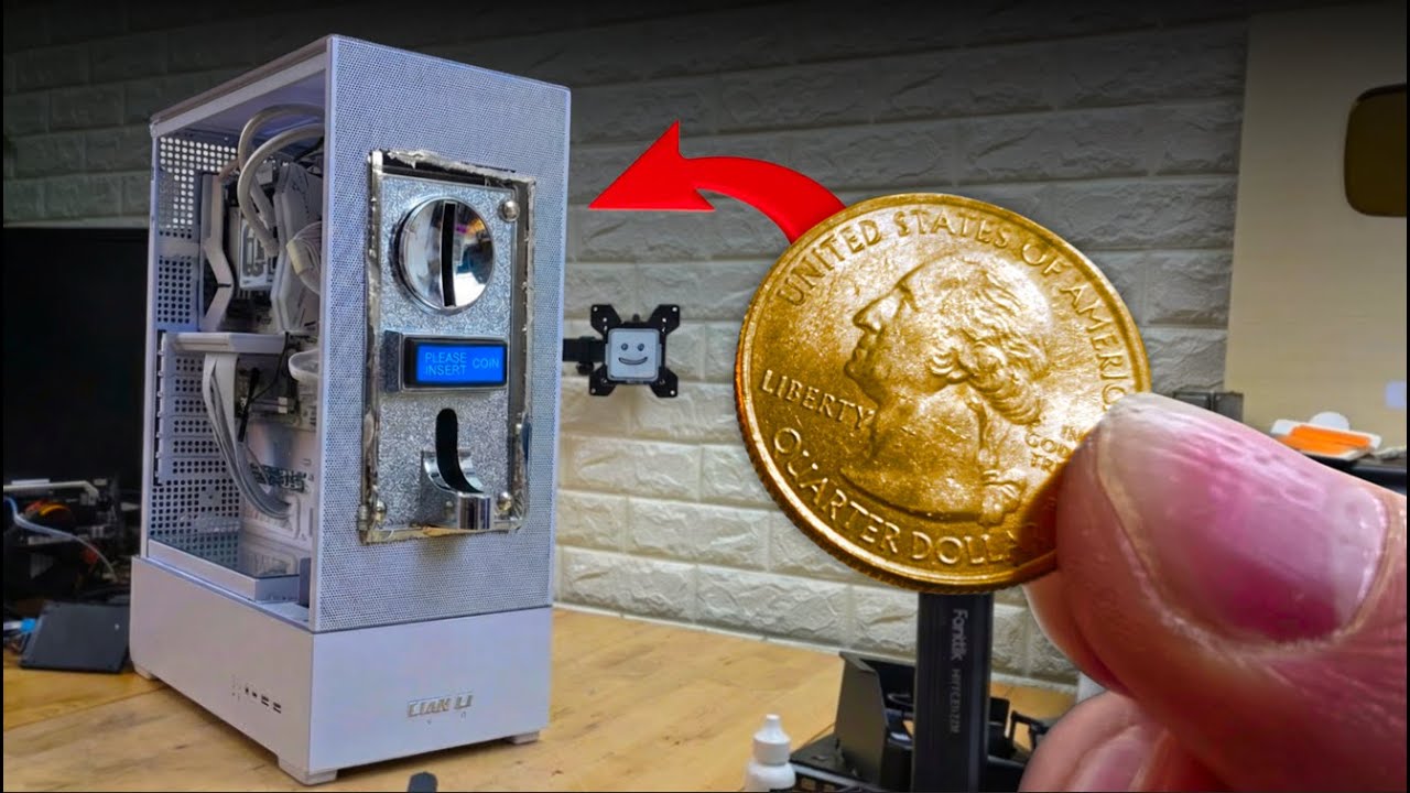 I built a coin-operated gaming PC, and you can too! - YouTube
