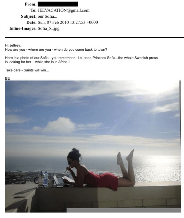 Photo of Princess Royal appears in Epstein files weeks after Palace notice