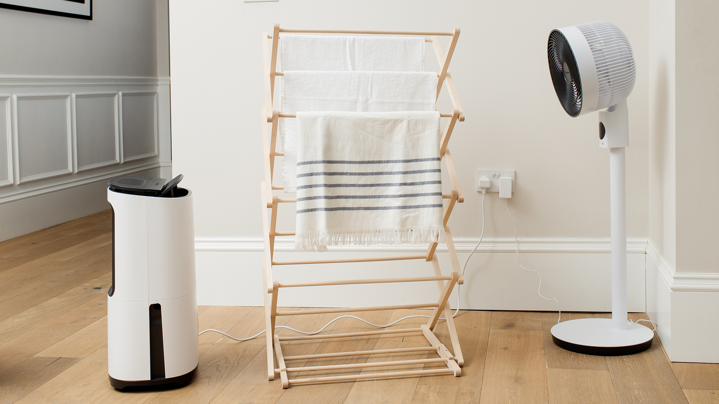 Meaco dehumidifier used to dry clothes