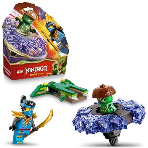 Lego Ninjago Nya vs. Mutation Monster Spinner Building Toy for Boys and Girls Girls - Ninja Toy Figures & Playset for kids ages 6 and up - Includes 2 minifigures for imaginary play - Gift idea for birthdays - 71849