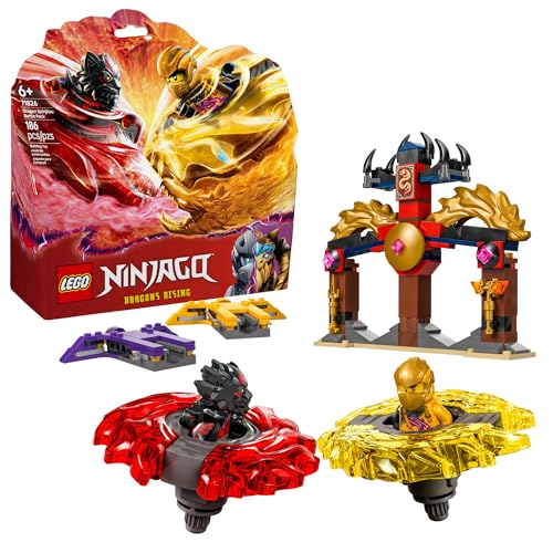 Lego Ninjago Dragon Spinjitzu Battle Pack - Spinning Blade Building Toy for Kids, Boys and Girls, Ages 6 and Up - With 2 Minifigures - Birthday Gift Idea - 71826