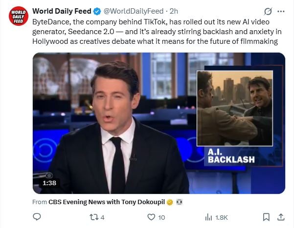 AI nightmare in Hollywood: Dor Brothers, Tom Cruise and Brad Pitt shake up the industry