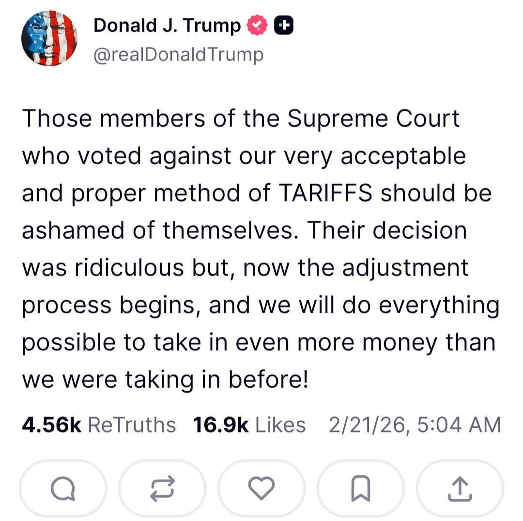 Furious Trump imposes new 10% tariff after Supreme Court strikes down his global levies