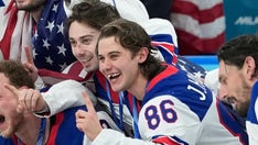 US men's hockey star Jack Hughes talks about Trump's State of the Union invitation