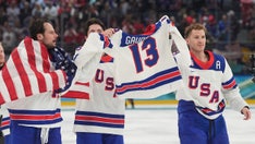 Team USA men's hockey honors Johnny Gaudreau after winning Olympic gold